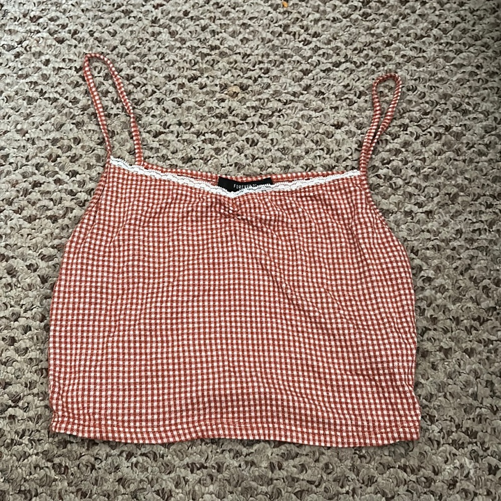 Cropped tank top